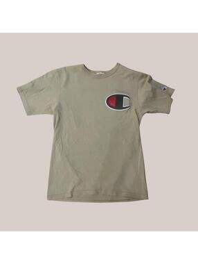 Vintage Champion Heritage Big C Logo T-Shirt – Size Medium